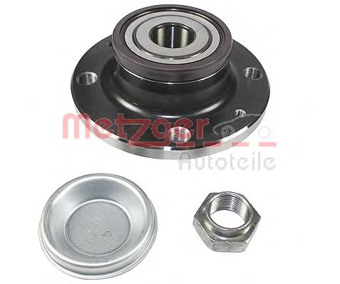 WM 166.32 Metzger cubo de rueda trasero