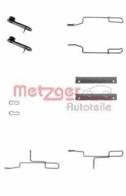 Comprar 442765 Peugeot/Citroen Juego de resortes de sujeción de pastillas de freno delanteras