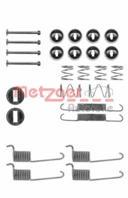 Juego de montaje, zapatas de freno traseras Mercedes A0025863942