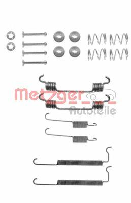 105-0709 Metzger kit de montaje, zapatas de freno traseras