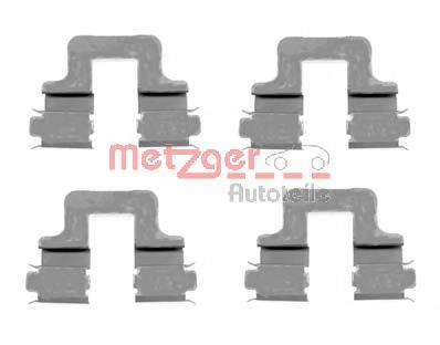 109-1606 Metzger conjunto de muelles almohadilla discos traseros