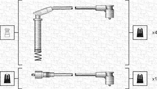 83570 FAE Cables de alta tensión, juego