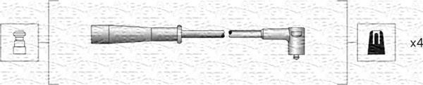 941318111130 Magneti Marelli Cables de alta tensión, juego