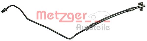 4119364 Metzger tubo flexible de frenos trasero izquierdo