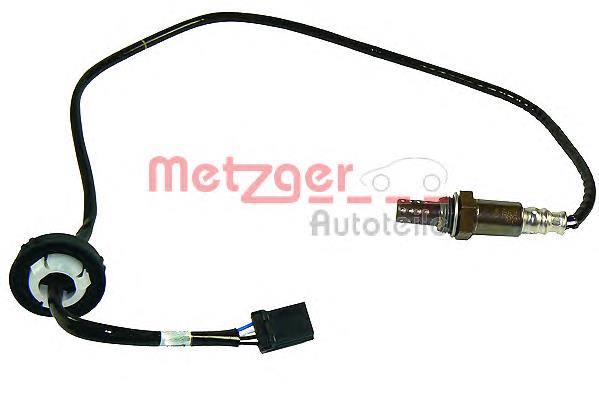 Metzger 0893322 – Sonda Lambda Per Volkswagen, Seat, Skoda, 605mm, Filetto M18x1,5, 4 Condotti, Con Bussola In Gomma - 4