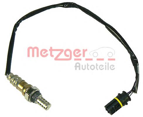 0893027 Metzger sonda lambda, sensor de oxígeno despues del catalizador izquierdo