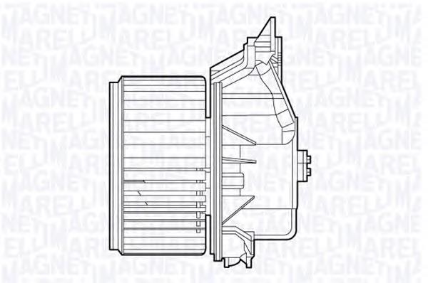 Motor eléctrico, ventilador habitáculo 34334 NRF