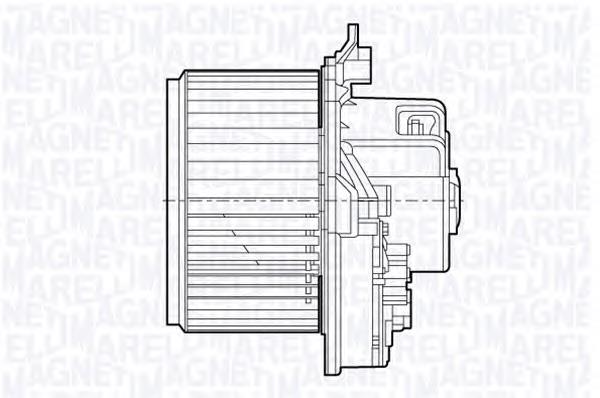 069412649010 Magneti Marelli motor eléctrico, ventilador habitáculo