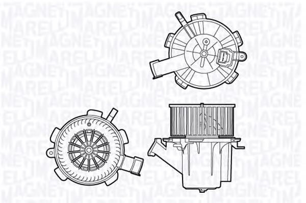 069 41 270 601 0 Magneti Marelli motor eléctrico, ventilador habitáculo