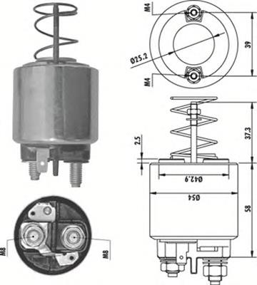 Interruptor magnético, estárter SS2012P As-pl