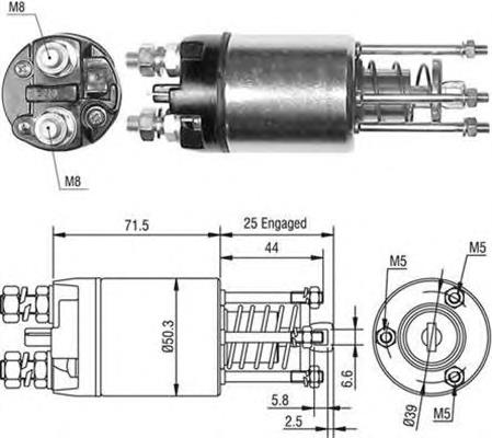 940113050460 Magneti Marelli interruptor magnético, estárter