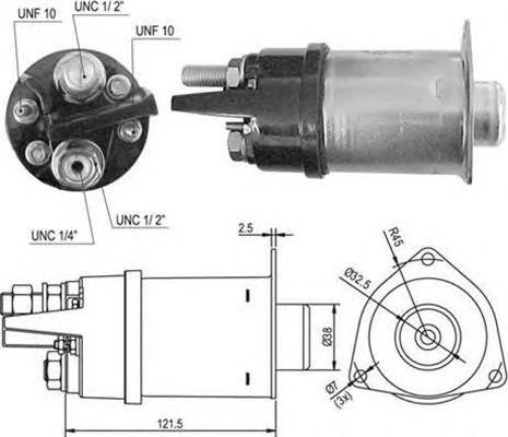 940113050426 Magneti Marelli interruptor magnético, estárter