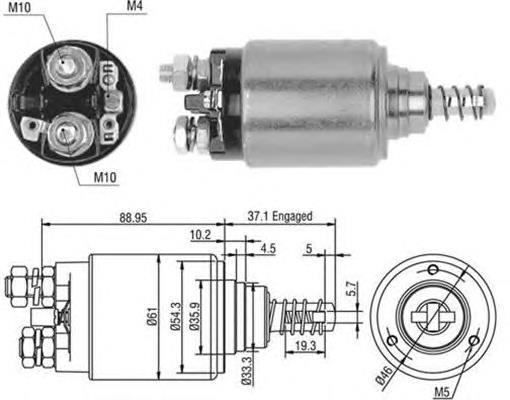 Interruptor solenoide Opel Frontera  (5MWL4)