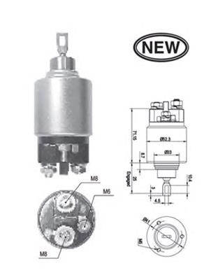 940113050543 Magneti Marelli interruptor magnético, estárter