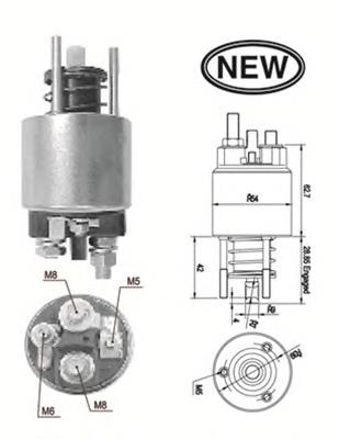 Interruptor magnético, estárter ZM396 ZM