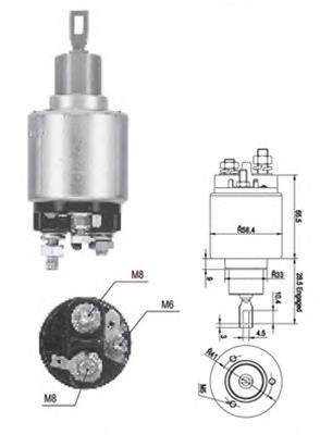 940113050558 Magneti Marelli interruptor magnético, estárter