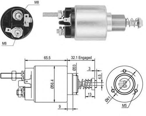 Interruptor magnético, estárter ZM476 ZM