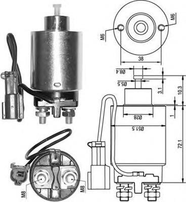 940113050286 Magneti Marelli interruptor magnético, estárter