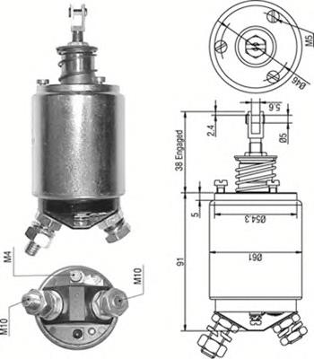 940113050254 Magneti Marelli interruptor magnético, estárter