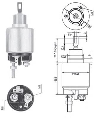 940113050325 Magneti Marelli interruptor magnético, estárter