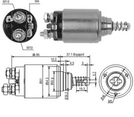 940113050189 Magneti Marelli interruptor magnético, estárter