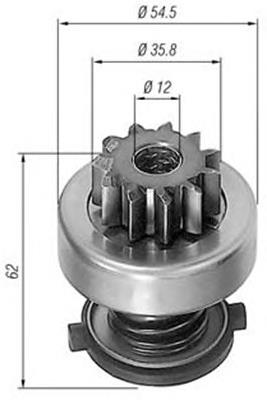 Bendix, motor de arranque 137275 Cargo