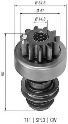 Bendix, motor de arranque SD0403P As-pl