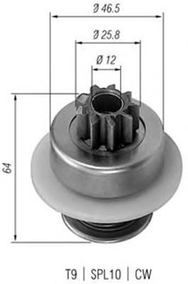 Bendix, motor de arranque 1006209437 Bosch