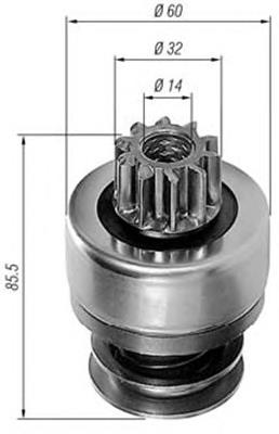 Bendix, motor de arranque 81011513 Power MAX