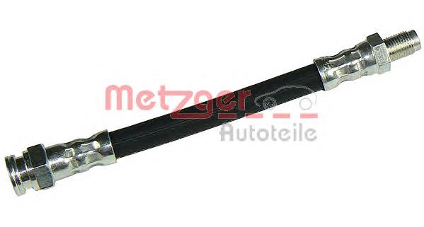 4110106 Metzger tubo flexible de frenos trasero