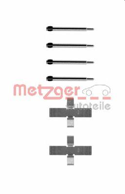 109-0903 Metzger conjunto de muelles almohadilla discos traseros