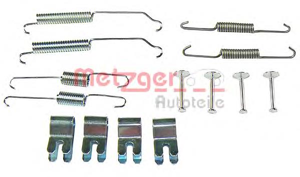 105-0882 Metzger kit de montaje, zapatas de freno traseras