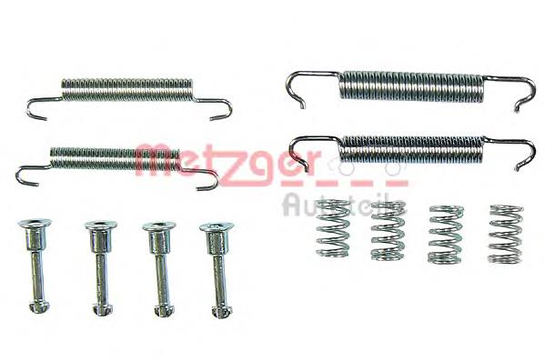 105-0621 Metzger kit de montaje, zapatas de freno traseras