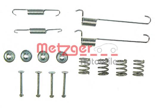 105-0848 Metzger kit de montaje, zapatas de freno traseras