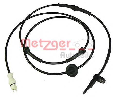 Sensor ABS trasero derecho 0900600 Metzger