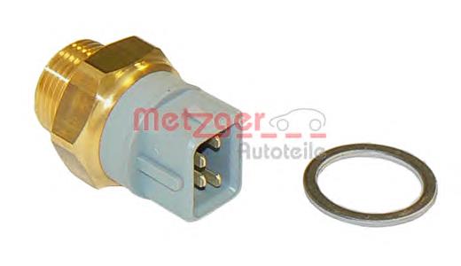 Metzger 0905140 Sensore Temperatura Refrigerante – M10x1, 2 Pin, Con Guarnizione, Per Volvo V40 E V70