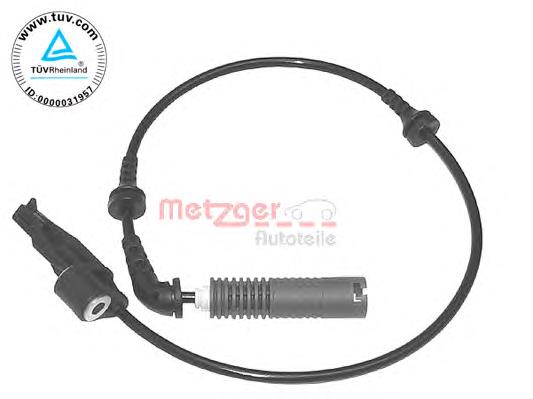 0900011 Metzger sensor abs delantero izquierdo