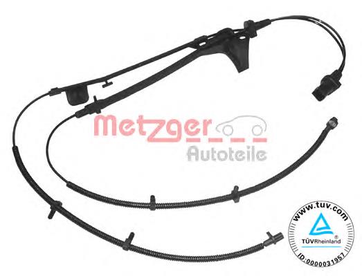 0900026 Metzger sensor abs trasero