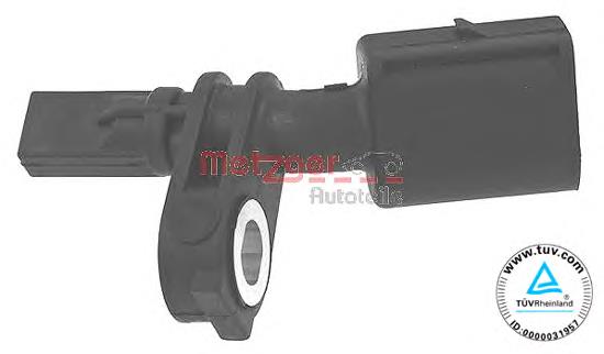 0900075 Metzger sensor abs delantero derecho