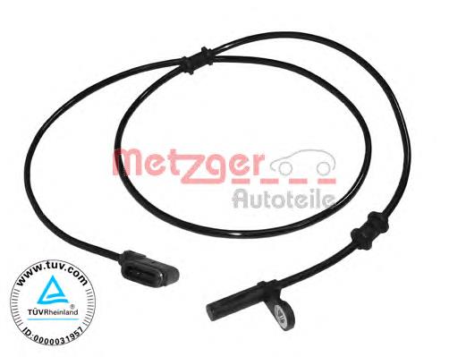 0900040 Metzger sensor abs trasero izquierdo