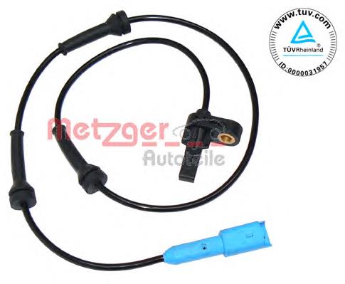 0900061 Metzger Sensor ABS trasero