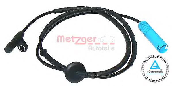 0900257 Metzger sensor abs trasero