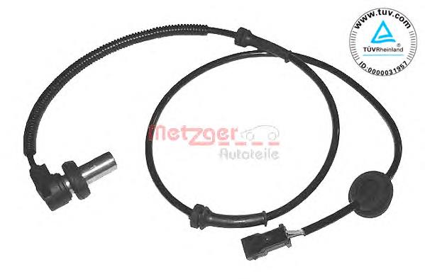 0900095 Metzger sensor abs delantero