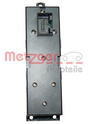 0916007 Metzger interruptor de elevalunas delantera izquierda