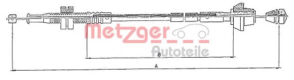 10.0152 Metzger silga de acelerador