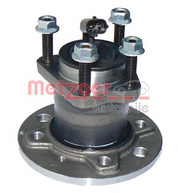 WM 2075 Metzger cubo de rueda trasero