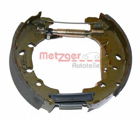 MG814V Metzger zapatas de frenos de tambor traseras