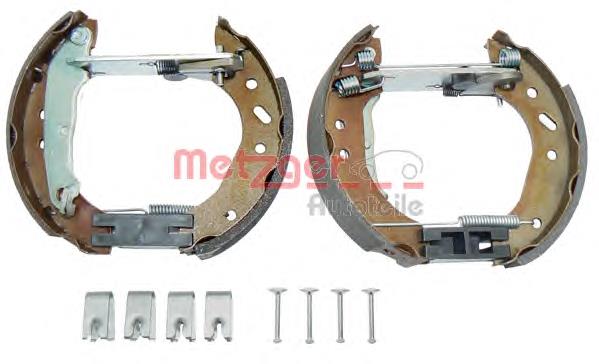 MG 538V Metzger zapatas de frenos de tambor traseras