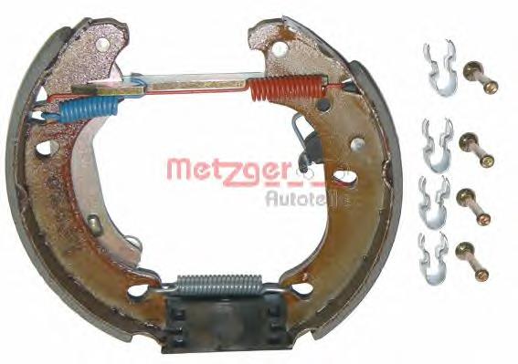 MG 828V Metzger zapatas de frenos de tambor traseras