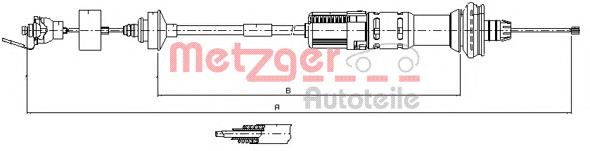 11.3059 Metzger cable de embrague